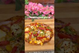 Roti Pizza Recipe❤️❤️🤤 #shorts#rotipizza#rotipizzarecipe#pizza#quickrecipe#snacks#shortvideo#new