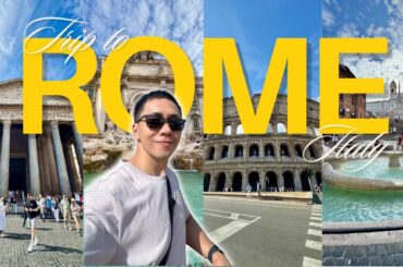 ROME Italy Vlog | Spent One Day in ROME & Vatican | Nakita ko LAHAT!
