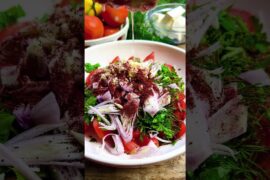 The BEST Tomato Salad for summer! (Tomato Salad Recipe)