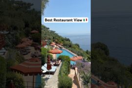 Best Restaurant View in Portofino, Italy - Belmond Splendido La Terraza #portofino #italyfood #hotel
