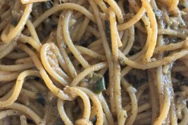 Spaghetti alla Nerano (my version)