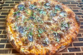 One of my favorite pizzas to make!