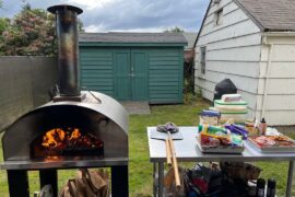 Backyard Pizza Night