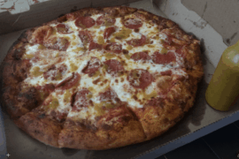 $8 large pie from my local mom and pop pizzeria in Michigan.