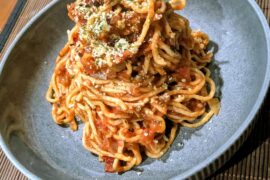Spaghetti arrabiata