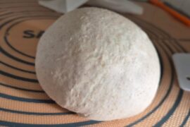 The most beautiful dough ball I've made and the result