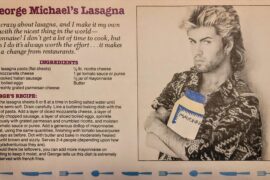 George Michael’s Lasagna with Mayo 👀