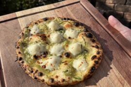 Neapolitan garlic bread made in my gozney roccbox a few months back