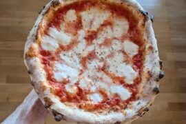 Second bake in Alfa Forni moderno 2 pizze