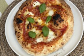 First pizza in my new pizza oven, how’d I do?