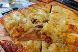 Deep Dish Cheese Breadsticks