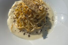 Cacio e Pepe.