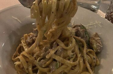 First time trying original pasta from Italy all I got to say it’s worth flying there and trying it by yourself (yes I am left handed)