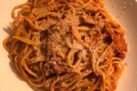 Bolognese pasta