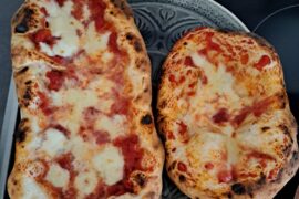 My first homemade pizza, back when I didn't know how to make it round (Diavola Pro V2)