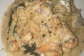Seafood pasta