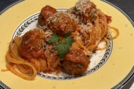 Gluten Free Spaghetti & Meatballs