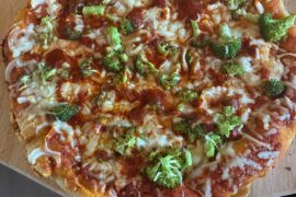 sourdough crust, oven to stove method