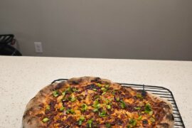 Chicken Bacon BBQ Pizza