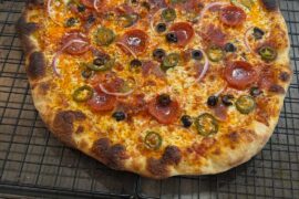 My first New York sourdough pizza