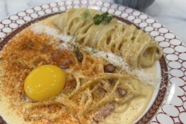 Delicious Carbonara in Hannam-dong😋
