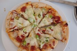 Wee pizza snack fur lunch