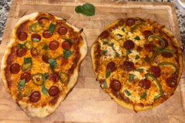 Do you put sugar or olive oil in your dough?