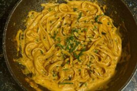 my recipe for today spaghetti with mushroom