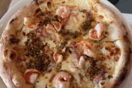 Shrimp & Smoked Bacon Pizza