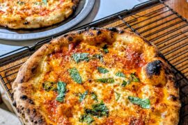 Poolish pizza and bonus baguettes