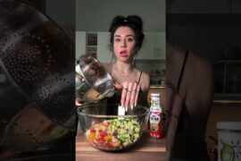 Chopped Italian scoopable salad #healthyfood #recipe #healthyrecipes
