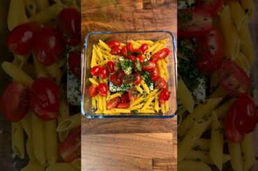 One‑Pan Summer Baked Feta Pasta #shorts