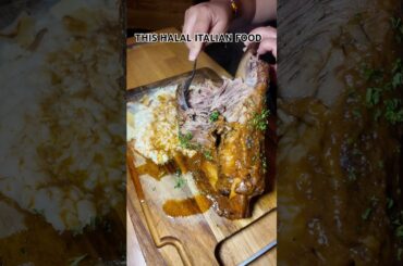 Authentic HALAL Italian Food 🇮🇹 #ItalianFood #HalalFood #FoodReview #MiamiFood #FortLauderdaleFood