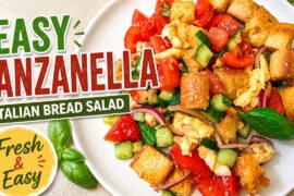 This Italian Panzanella Salad Is So Easy & Fresh!