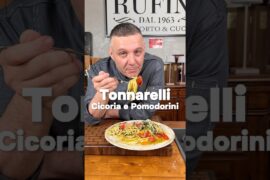 TONNARELLI CON CICORIA #chefrufini