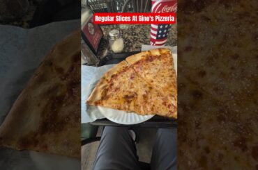 Regular Pizza At Gino's Pizzeria and Restaurant