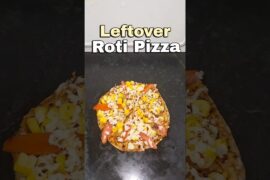 Leftover Roti Pizza Recipe