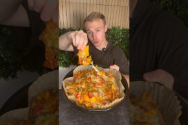 Anzeige | Loaded Nachos Rezept aus dem Airfryer!😍 mit dem Airfryer Ölspray von AlbaÖl! #airfryer