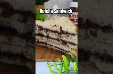 Don't Eat Nutella Until You Try This! 😳🍫 #shorts #nutella #sandwich #nutellarecipes #recipe