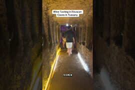 This Tuscany Wine Cellar Is Hidden Inside Ancient Etruscan Caves 🍷🇮🇹