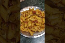 Desi style pasta recipe 😋#recipe #short #cooking