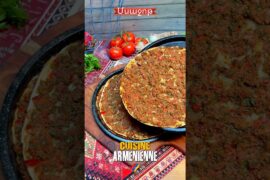Msashot - Pizza arménienne - Lahmajoun  #cuisinearmenienne