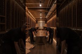 Italian Wine Cellar Transformation.