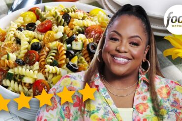 Kardea Brown's 5-STAR Summer Pasta Salad ⭐️☀️ Delicious Miss Brown | Food Network