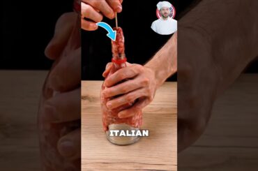 The Italian Chef’s Secret Sausage Hack! 🤫🇮🇹#recipe #usa #fyp
