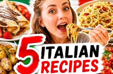 5 Easy Italian Recipes with Only 5 Ingredients Each
