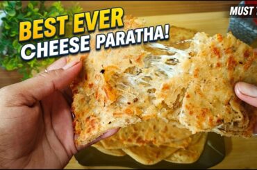 Cheese Paratha Recipe | Italian Paratha | Desi paratha recipe full of Cheeze