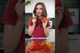It's finally tomato season! Here's your crash course to tomato types & how to cook them 🍅 #tomatoes