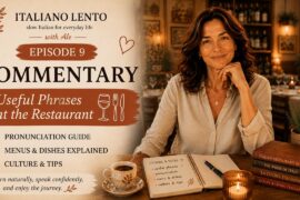 Italian Explained | After Episode 09 | Useful Restaurant Expressions