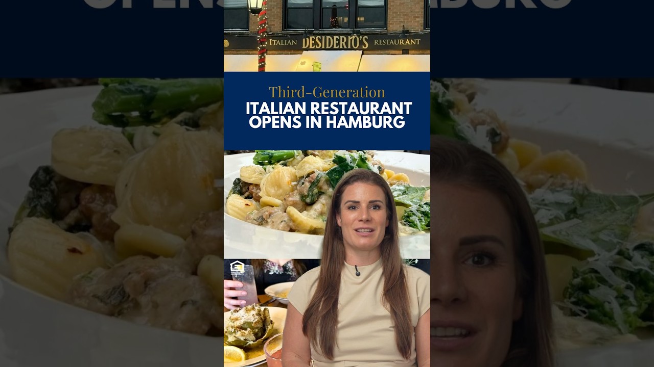 Third-Generation Italian Restaurant Just Opened in Hamburg Third-Generation Italian Restaurant Just Opened in Hamburg